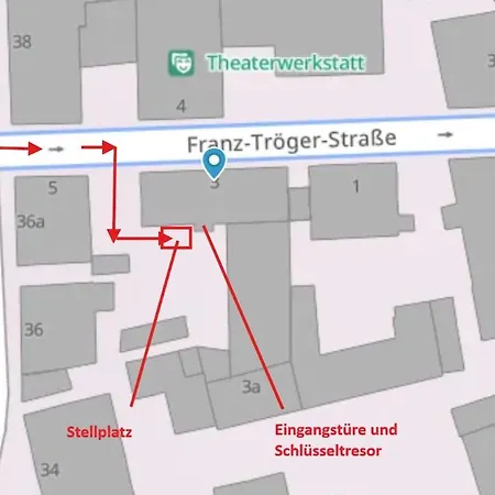 شقة Deine Residenz Am Hofgarten, Innenstadt , Parkplatz كمبتن